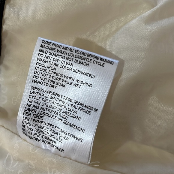 Powder Room Snowboarding Ski Jacket Cream Off White Womens Size Small 3 in 1 - Picture 12 of 14